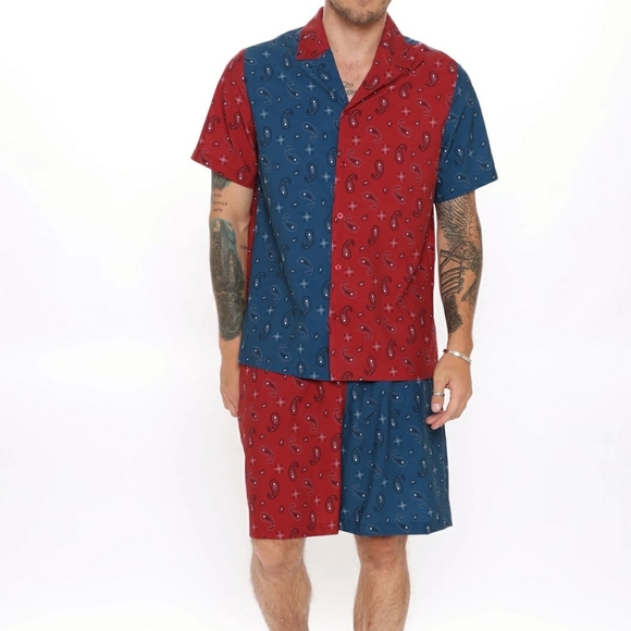Other - Bandana Shorts Set